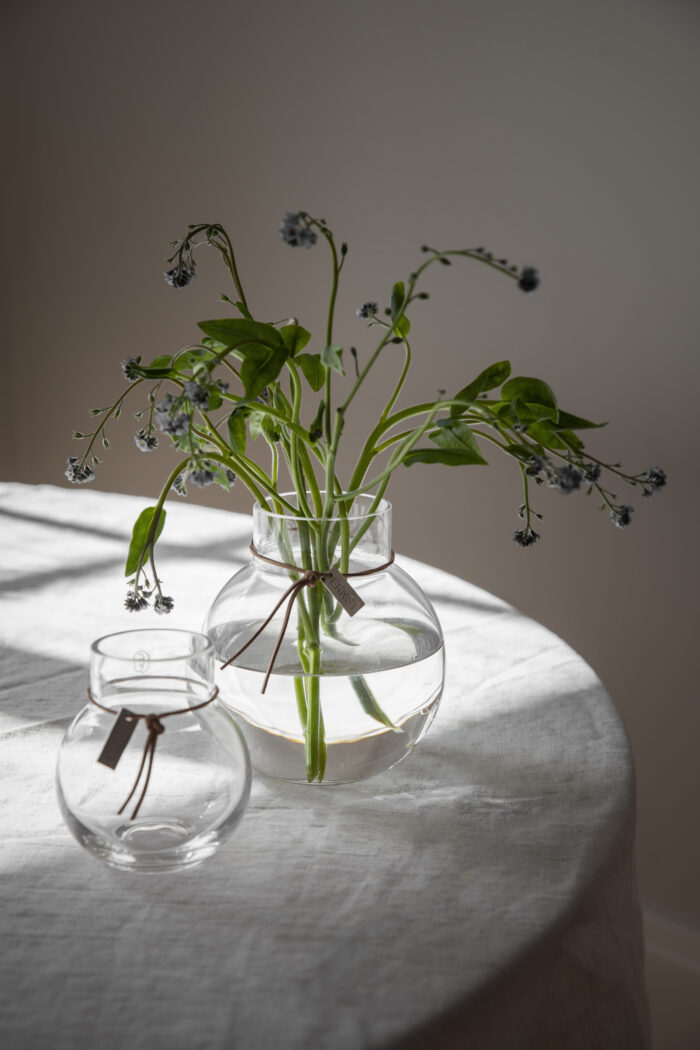 Vase glass 14cm