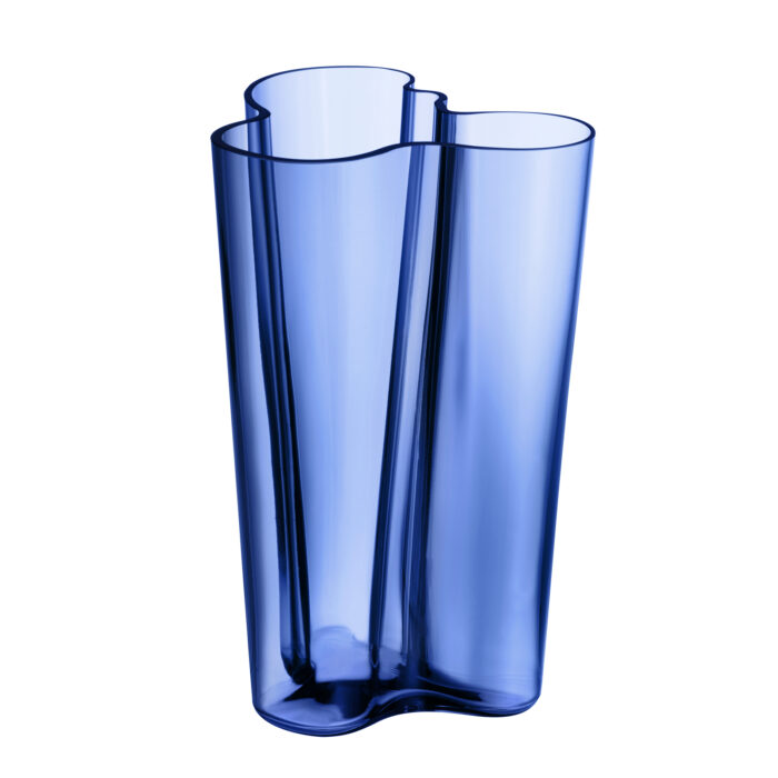 x Vase 251mm ultramarinblå
