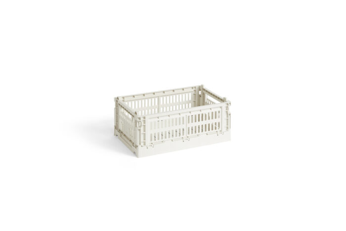 Oppbevaringskasse liten off-white