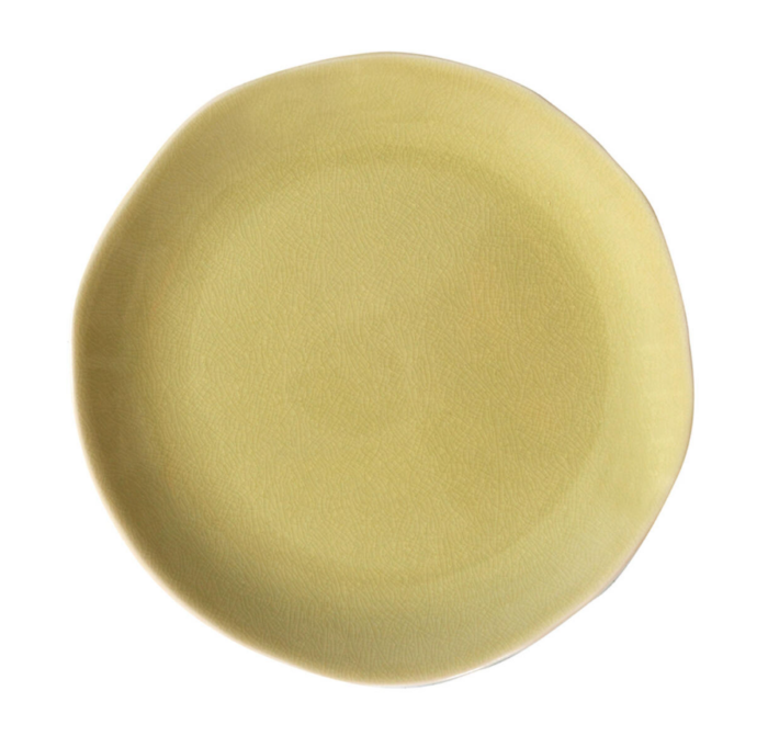 Tallerken 26,5cm gul