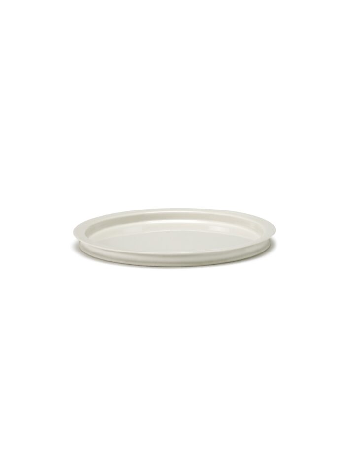 Tallerken 28cm alabaster