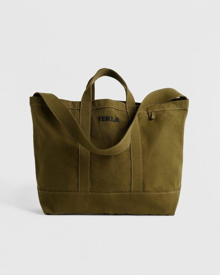 Totebag 38x40x20 olive