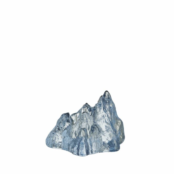 Lyslykt 14cm Ice blue
