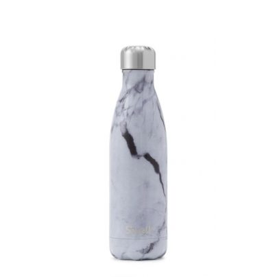 flaske 500ml white marble