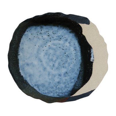 Jars_Wabi_tallerken_27_blå_sort