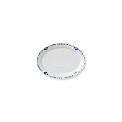 Royal Copenhagen_Prinsesse_oval_tallerken_28cm