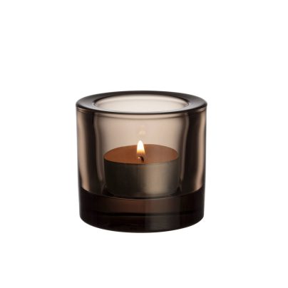 Kivi tealight candleholder 60mm linen
