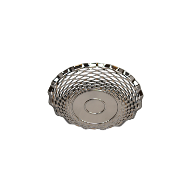 Roger Orfevre_brødkurv rund_stål