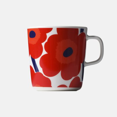 Marimekko_Unikko_rød_krus_4dl