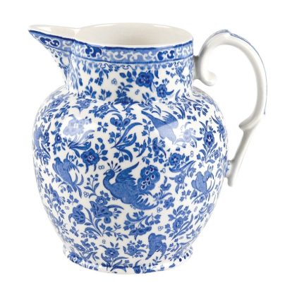 Burleigh_Blue Regal Peacock Etruscan Jug.jpg