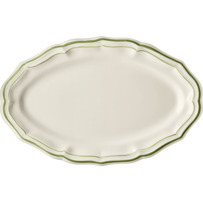 Gien_FILET VERT_serveringsfat 41cm