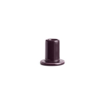 HAY_AB540-A601-AG31_Tube Candleholder S bordeaux