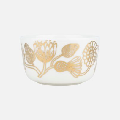 Marimekko_tiara_Skål 2,5dl hvitgull