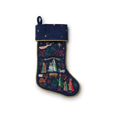 Rifle_julestrømpe_nativity