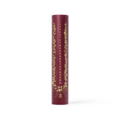 1083479_Star_Fluted_Advent_Candle_Red_1-24_H25cm_1_PNG