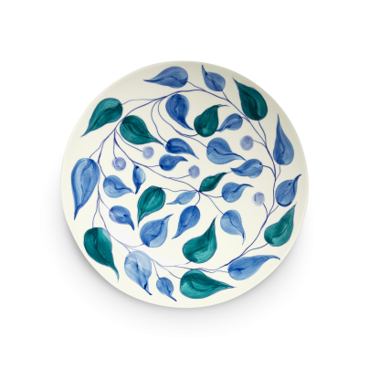 Mateus_FBS_Platter_34cm_Leaves_Blue