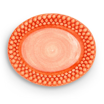 Mateus_orange_Bubbles_oval_plate_20cm