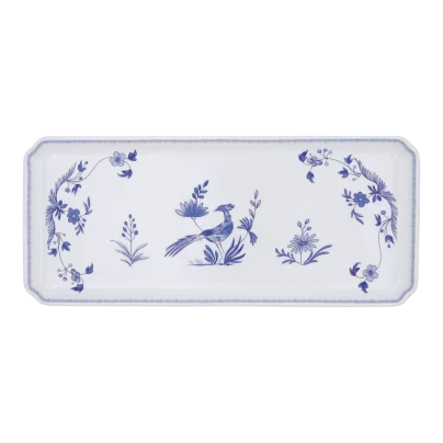 Gien_Kakefat 35,5x15,5 blå paradis
