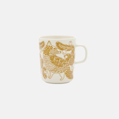 Marimekko Piirto Krus 2,5dl hvit oker