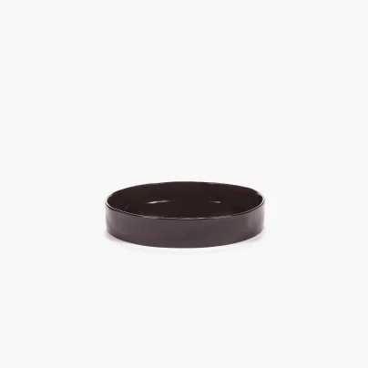 Serax_La Mere_Skål 25cm brunsort